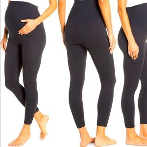 Zella live in pocket 7/8 Maternity Leggings